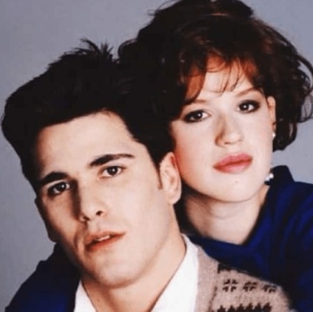 Michael Schoeffling and Valerie Robinson picture while present in the showbiz industry.